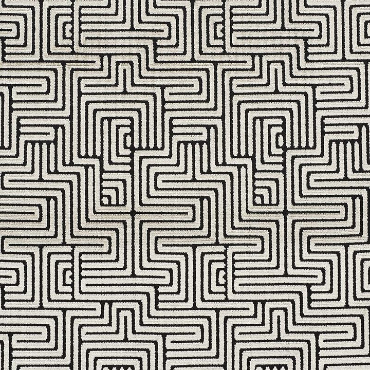Lisboa Velvet Obsidian 72952 by Schumacher Designer Fabric Cut & Patterned Velvets 6.75" - Swanky Fabrics -