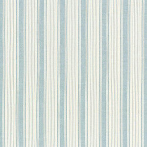 Ojai Stripe China Blue 73001 by Schumacher Designer Fabric