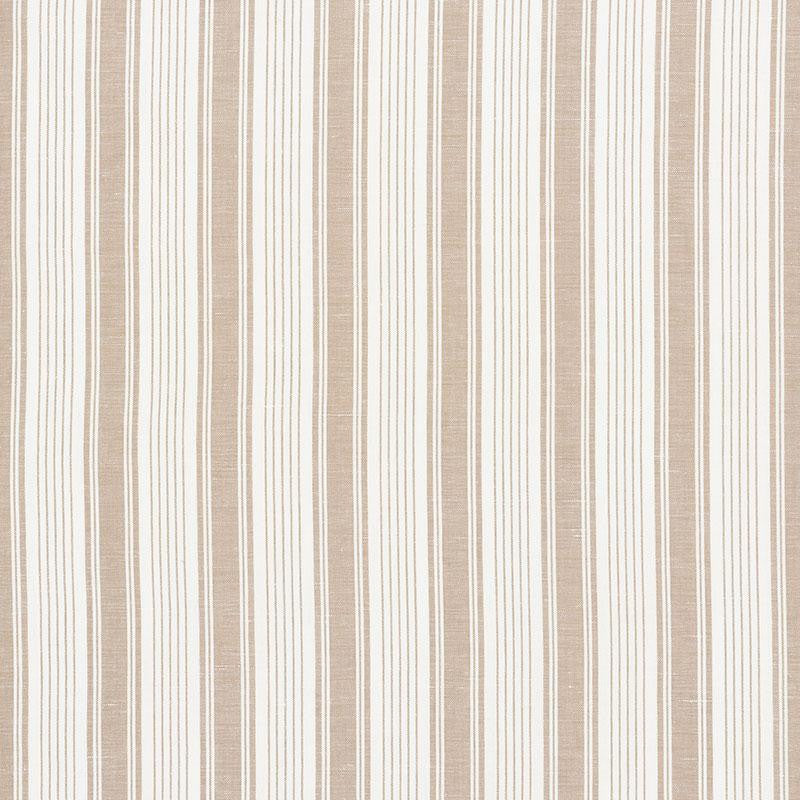 Ojai Stripe Neutral 73003 by Schumacher Designer Fabric Mark D. Sikes 2.75" - Swanky Fabrics -