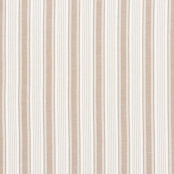 Ojai Stripe Neutral 73003 by Schumacher Designer Fabric Mark D. Sikes 2.75" - Swanky Fabrics -