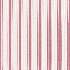 Ojai Stripe Red 73004 by Schumacher Designer Fabric