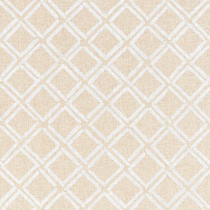 Dina Paperweave Natural 5008861 by Schumacher Designer Wallpaper Textural Appeal 17.0" - Swanky Fabrics -
