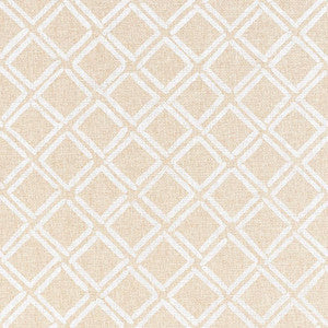 Dina Paperweave Natural 5008861 by Schumacher Designer Wallpaper