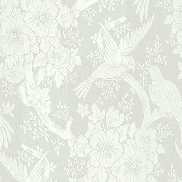 Jacquard Sheer Ii Ivory 32545 by Schumacher Designer Fabric Palazzo 22.62" - Swanky Fabrics -