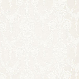 Jacquard Sheer Ivory 32645 by Schumacher Designer Fabric