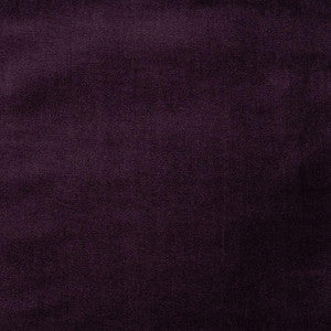 Venetian Silk Velvet Aubergine 70448 by Schumacher Designer Fabric