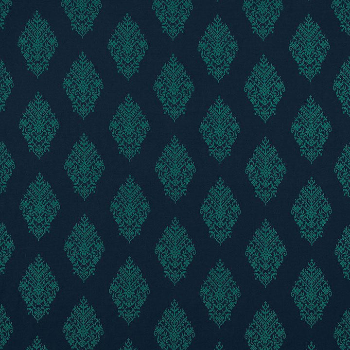 Zinda Embroidery Aegean 70223 by Schumacher Designer Fabric Contemporary Embroideries 12.75" - Swanky Fabrics -