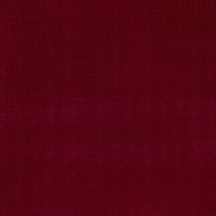 Antique Strie Velvet Red 43049 by Schumacher Designer Fabric Perfect Basics: Velvet - Swanky Fabrics -