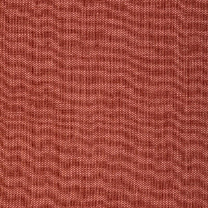 Gweneth Linen Tomato Red 50828 by Schumacher Designer Fabric Perfect Basics: Linen - Swanky Fabrics -