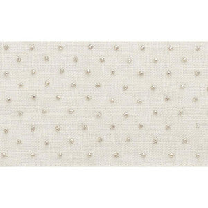 Northern Lights Beaded Tape Ivory 70620 by Schumacher Designer Trim
