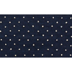 Northern Lights Beaded Tape Navy 70621 by Schumacher Designer Trim
