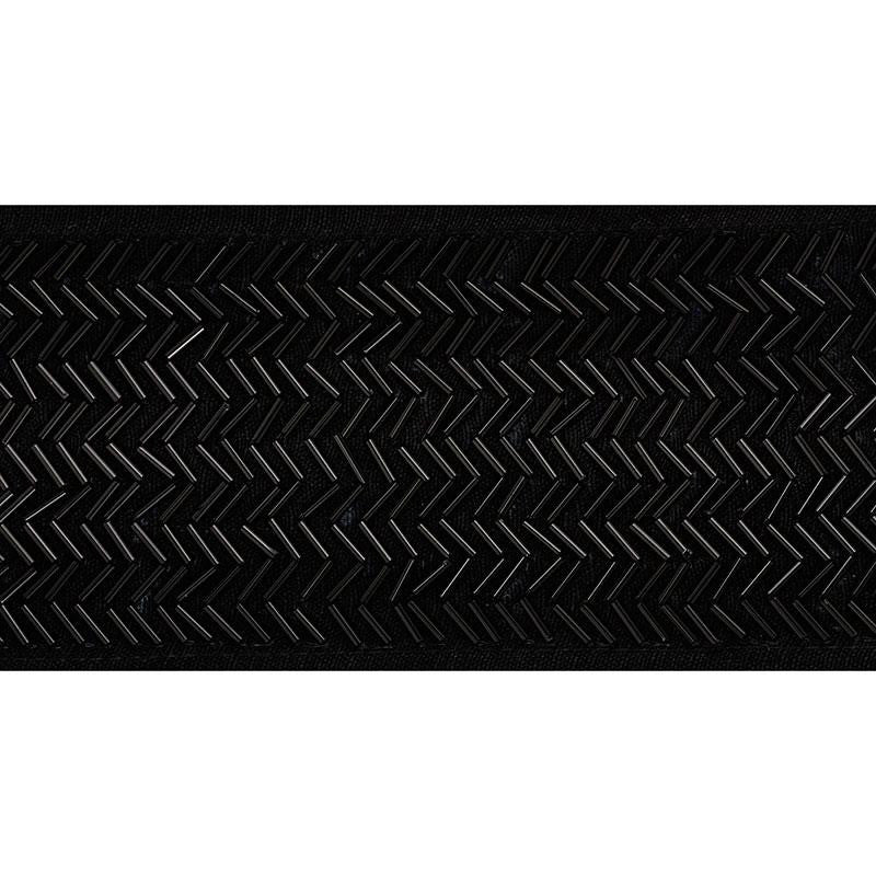 Hayworth Tape Jet 70684 by Schumacher Designer Trim Couture Trims - Swanky Fabrics -