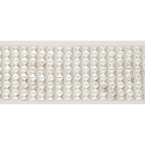 Gardner Tape Silver 70690 by Schumacher Designer Trim