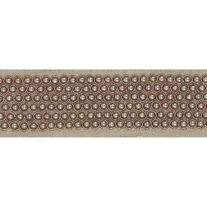 Garbo Tape Taupe 70701 by Schumacher Designer Trim Couture Trims - Swanky Fabrics -