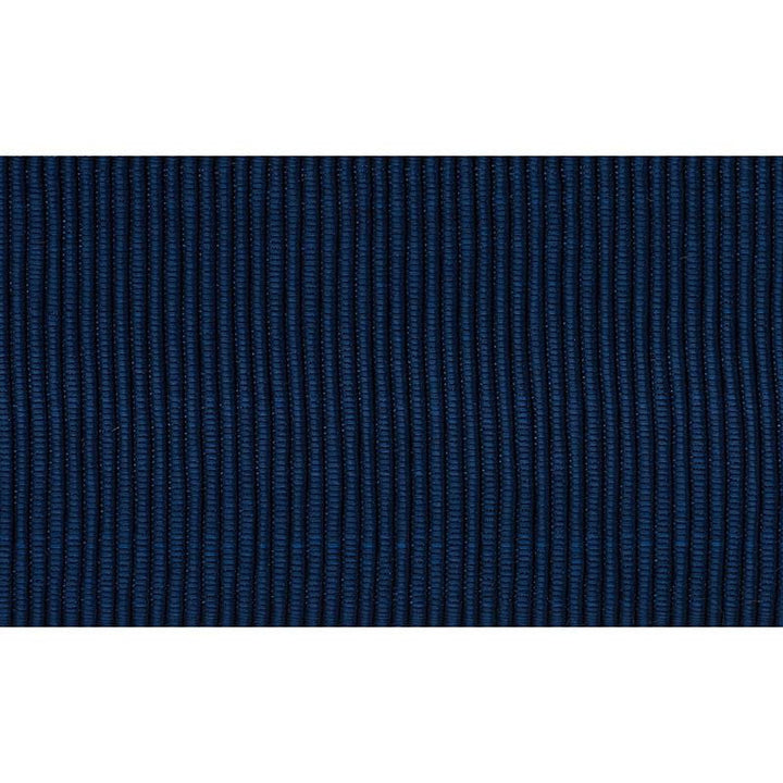 Wide Faille Tape Navy 70718 by Schumacher Designer Trim Couture Trims - Swanky Fabrics -