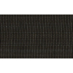 Wide Faille Tape Charcoal 70850 by Schumacher Designer Trim
