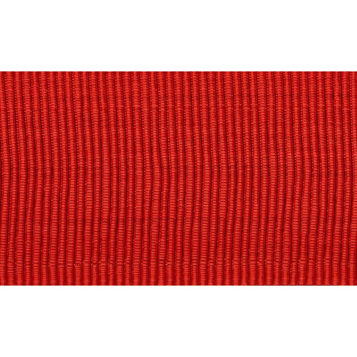 Wide Faille Tape Red 70849 by Schumacher Designer Trim Couture Trims - Swanky Fabrics -