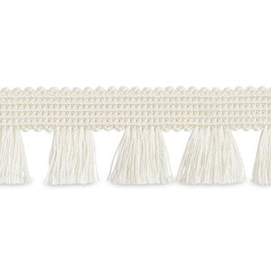 Bell Fringe Ivory 70720 by Schumacher Designer Trim