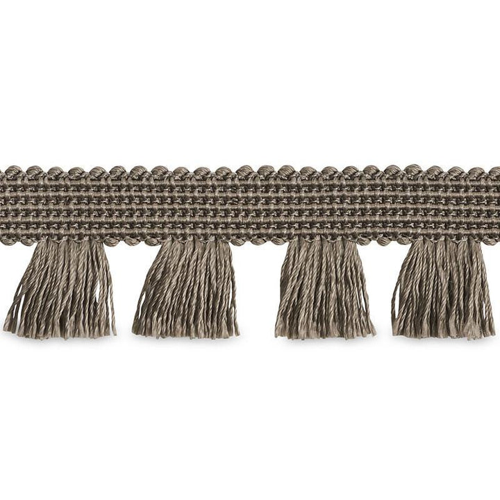 Bell Fringe Taupe 70722 by Schumacher Designer Trim Couture Trims 1.0" - Swanky Fabrics -