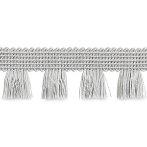 Bell Fringe Silver 70725 by Schumacher Designer Trim