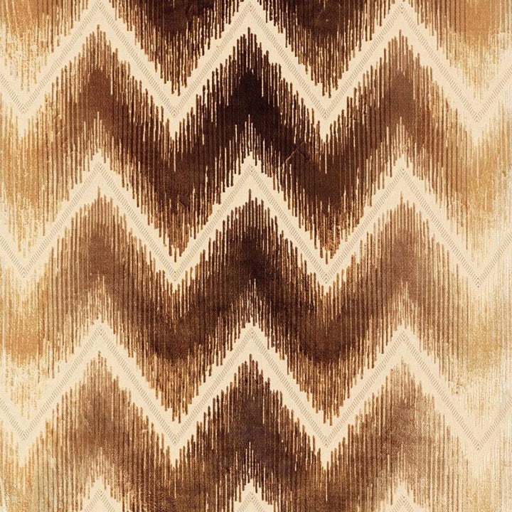 Shock Wave Sand & Sable 54861 by Schumacher Designer Fabric 125Th Anniversary 25.25" - Swanky Fabrics -