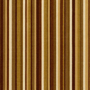 Syncopated Velvet Stripe Chamois / Mink 55323 by Schumacher Designer Fabric