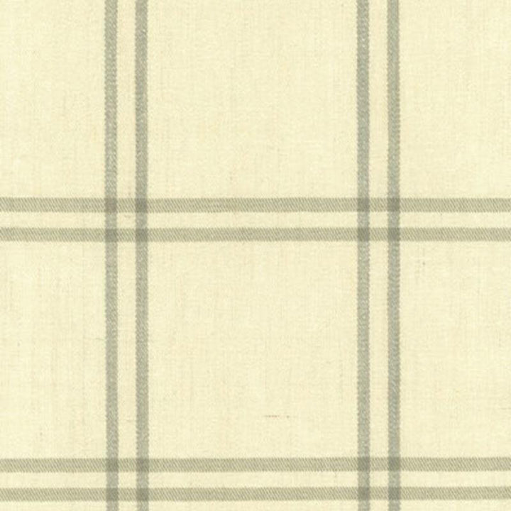 Luberon Plaid Haze 55710 by Schumacher Designer Fabric Matthew Patrick Smyth 5.38" - Swanky Fabrics -