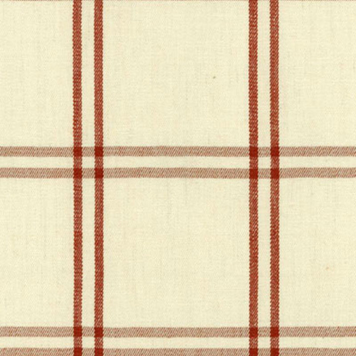 Luberon Plaid Bittersweet 55712 by Schumacher Designer Fabric Matthew Patrick Smyth 5.38" - Swanky Fabrics -