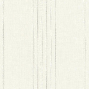Eleanor Sheer Stripe Cream 55790 by Schumacher Designer Fabric