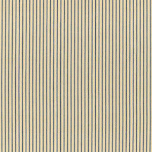 Wellfleet Ticking Stripe Chambray 60073 by Schumacher Designer Fabric