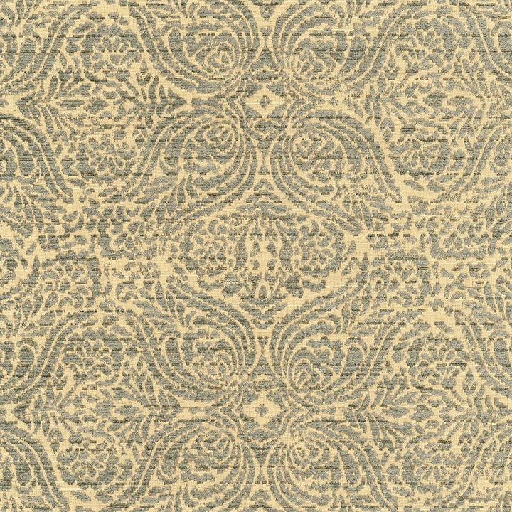 San Marco Chenille Mineral 62330 by Schumacher Designer Fabric Chroma 7.12" - Swanky Fabrics -