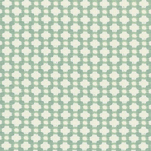 Betwixt Water/Ivory 62615 by Schumacher Designer Fabric