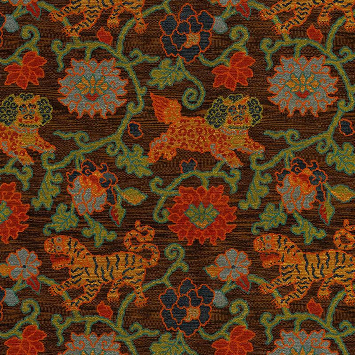 Khotan Weave Sable 62680 by Schumacher Designer Fabric Schumacher Classics 27.0" - Swanky Fabrics -