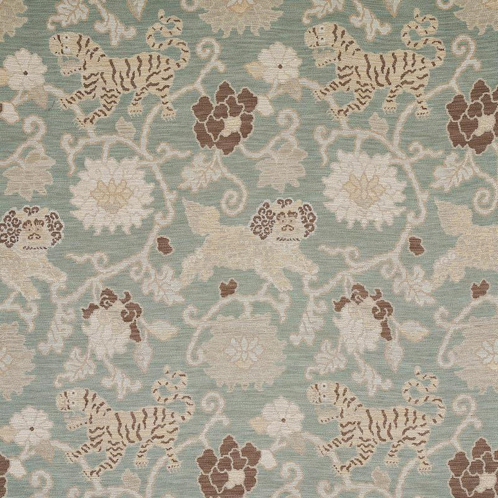 Khotan Weave Mineral 62681 by Schumacher Designer Fabric Schumacher Classics 27.0" - Swanky Fabrics -
