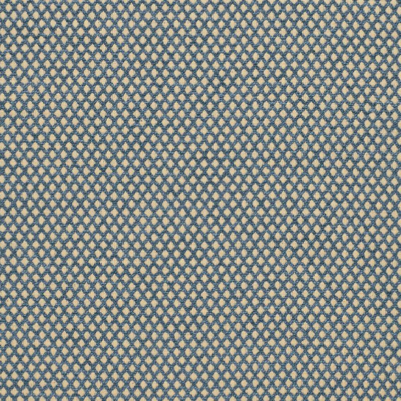 Losange Boucl Prussian 94851 by Schumacher Designer Fabric Chroma - Swanky Fabrics -