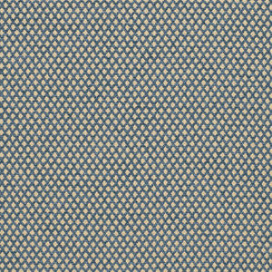 Losange Boucl Prussian 94851 by Schumacher Designer Fabric