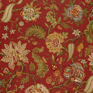 Chalfont Paprika 172741 by Schumacher Designer Fabric