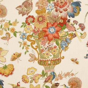 Lansdale Bouquet Spring 173070 by Schumacher Designer Fabric