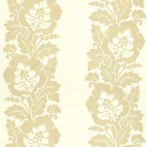 Margate Damask Print Linen 173850 by Schumacher Designer Fabric