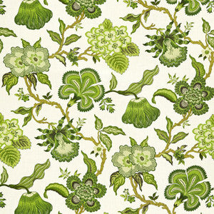 Hothouse Flowers Verdance 174032 by Schumacher Designer Fabric