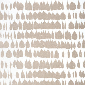 Queen Of Spain Warm Silver 5005880 by Schumacher Designer Wallpaper