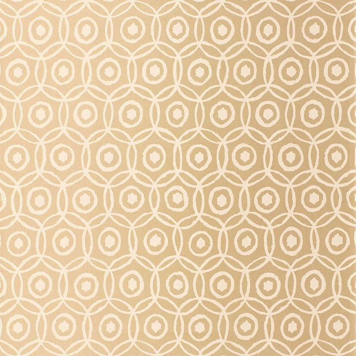 Alcazaba Gold 5005952 by Schumacher Designer Wallpaper Byzantium 13.5" - Swanky Fabrics -