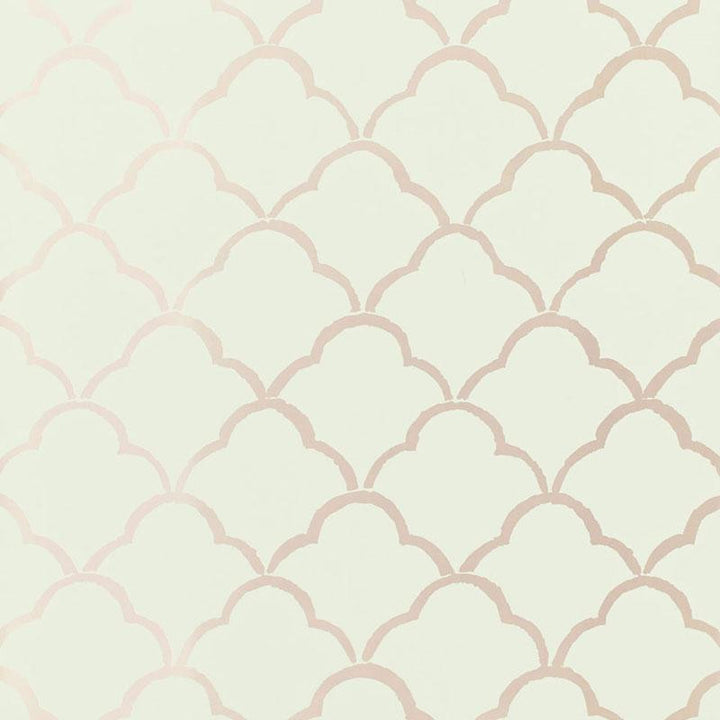 Costa Del Sol Mist 5005941 by Schumacher Designer Wallpaper Byzantium 13.5" - Swanky Fabrics -