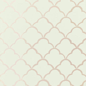 Costa Del Sol Mist 5005941 by Schumacher Designer Wallpaper