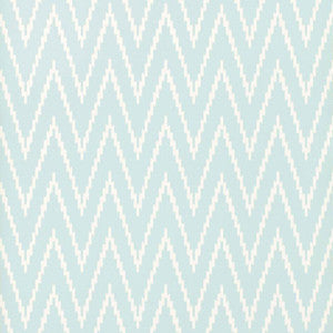 Kasari Ikat Sky 5005992 by Schumacher Designer Wallpaper