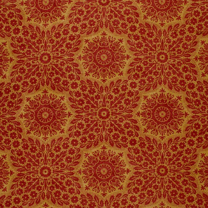 Jamestown Spice 1103043 by Schumacher Designer Fabric A Country Life 9.0" - Swanky Fabrics -