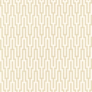 Metropolitan Fret Crystal 5005890 by Schumacher Designer Wallpaper