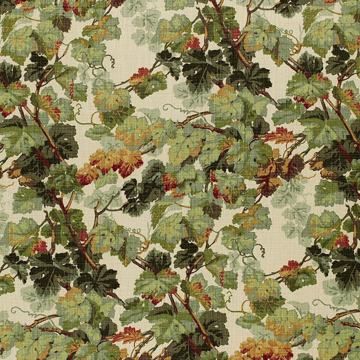 Arbor Vine Document 1212012 by Schumacher Designer Fabric Classic Prints 13.5" - Swanky Fabrics -