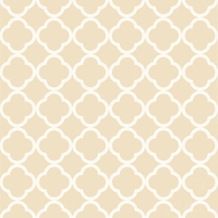 Morocco Alabaster 5005870 by Schumacher Designer Wallpaper Byzantium 4.5" - Swanky Fabrics -