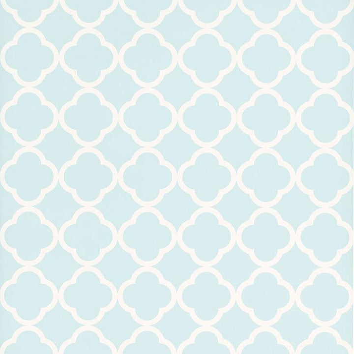 Morocco Sky 5005871 by Schumacher Designer Wallpaper Byzantium 4.5" - Swanky Fabrics -